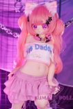Full Moon Doll  112cm AA-cup Sylvie Head Soft Vinyl Head + Silicone Body Anime Sex Doll