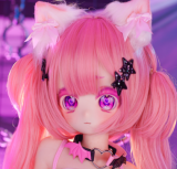 Full Moon Doll  112cm AA-cup Sylvie Head Soft Vinyl Head + Silicone Body Anime Sex Doll