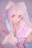 Full Moon Doll  123cm B-cup Yueying Head Soft Vinyl Head + TPE Body Anime Sex Doll