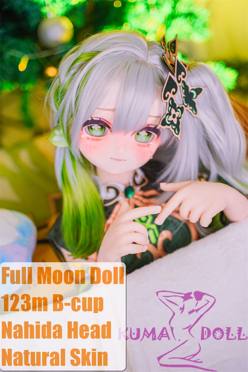 Full Moon Doll  123cm B-cup Nahida Head Soft Vinyl Head + TPE Body Anime Sex Doll