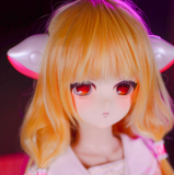 Full Moon Doll  123cm B-cup Klee Head Soft Vinyl Head + TPE Body Anime Sex Doll