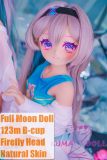 Full Moon Doll  123cm B-cup Firefly Head Soft Vinyl Head + TPE Body Anime Sex Doll