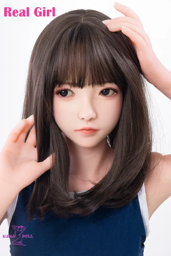 Real girl 138cm/4ft5 Flat breast R45 head Love doll Body and head material selectable