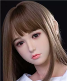 Real girl 138cm/4ft5 Flat breast R45 head Love doll Body and head material selectable