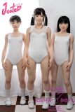 J-cute Doll Full Silicone Love Doll 149cm/4ft9 A-cup with Silicone Head AGD18