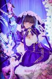 Full Moon Doll  120cm C-cup Cheshire Head Soft Vinyl Head + TPE Body Anime Sex Doll