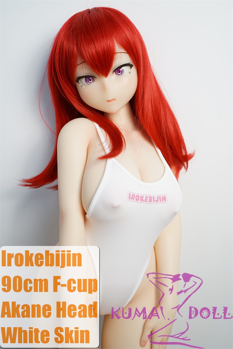 Irokebijin Full Silicone Anime Sex Doll 90cm F-cup Akane Head