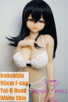 Irokebijin Full Silicone Anime Sex Doll 95cm F-cup Yui B Head
