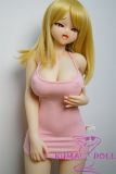 Irokebijin Full Silicone Anime Sex Doll 95cm F-cup Akari Head