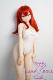 Irokebijin Full Silicone Anime Sex Doll 90cm F-cup Akane Head