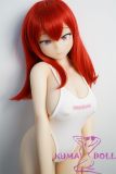 Irokebijin Full Silicone Anime Sex Doll 90cm F-cup Akane Head