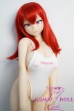 Irokebijin Full Silicone Anime Sex Doll 90cm F-cup Akane Head