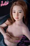 Brown Long Hair, Black Eyes, Brown Tube Top