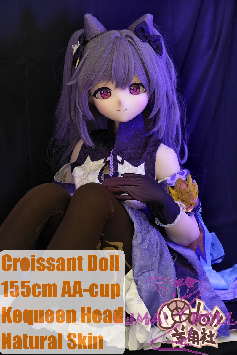 Croissant Doll 155cm Kequeen Anime Sex Doll Soft vinyl head + S-TPE body