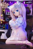 Croissant Doll 132cm Cat Girl Anime Sex Doll Soft vinyl head + S-TPE body