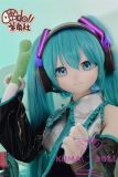 Croissant Doll 155cm Miku in Official Outfit Anime Sex Doll Soft vinyl head + S-TPE body