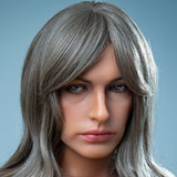 Real Lady Full Silicone Sex Doll 170cm/5ft6 C-cup Dark Tanned Skin R3 head