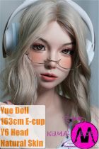 YUEdoll 163cm E-cup Y6 Head Silicone Sex Doll AIO Seamless Body Selectable