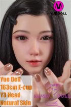 YUEdoll 163cm E-cup Y3 Head Silicone Sex Doll AIO Seamless Body Selectable