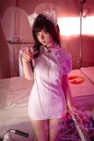 SHEDOLL Lolita type #21 顾小雨 （Guxiaoyu） 168cm E-cup love doll body material customizable in Nurse Costume