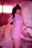 SHEDOLL Lolita type #21 顾小雨 （Guxiaoyu） 168cm E-cup love doll body material customizable in Nurse Costume