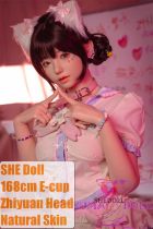 SHEDOLL Lolita type #26芷沅（Zhiyuan） 168cm E-cup love doll body material customizable