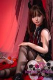 SHEDOLL Lolita type #24沅沅（Yuan）  head 148cm/4ft9 D-cup love doll body material customizable Halloween Black Dress Style