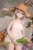 MOZU DOLL 130cm Kamisato Ayaka Soft vinyl head and a free oral function head with light weight TPE body easy to store and use White Dress