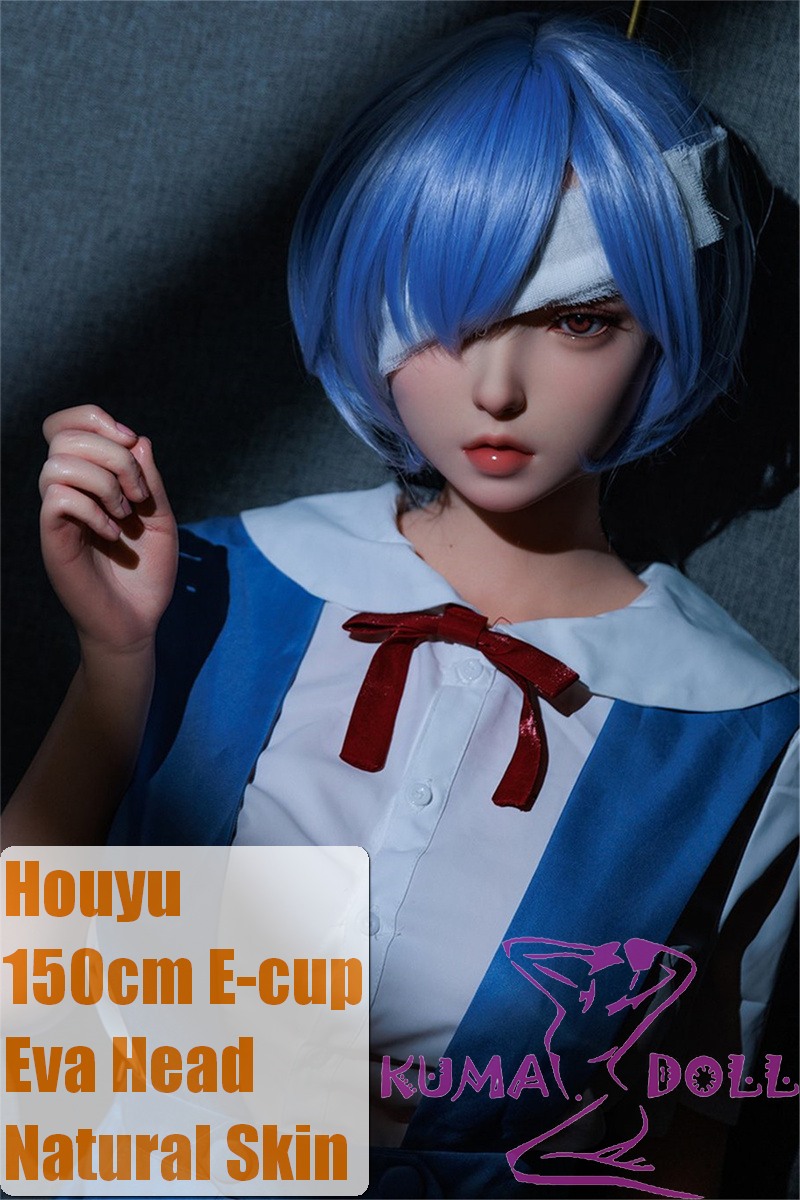 Houyu 150cm Eva Houyu & RZRDOLL collaboration product life-size full silicone love doll  Rei Ayanami Cosplay from EVA