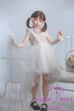 MLW Doll Full Silicone Sex Doll 127cm AA-cup Aya head in White Dress