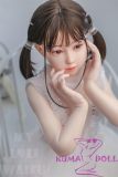 MLW Doll Full Silicone Sex Doll 127cm AA-cup Aya head in White Dress