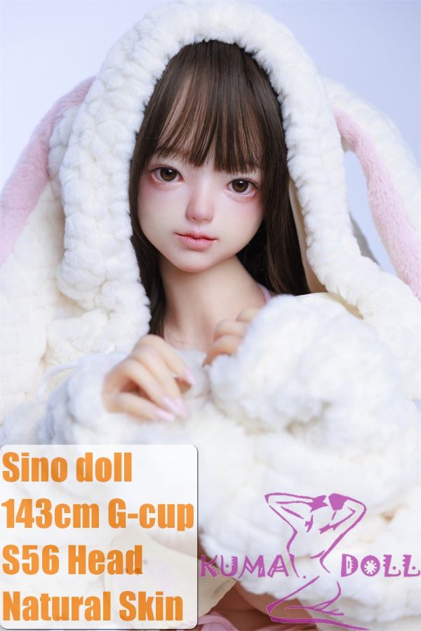 Sino Doll Soft-Max 143cm G-cup Silicone Sex Doll with Head S56