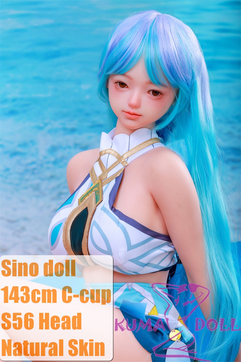 Sino Doll Soft-Max 143cm C-cup Silicone Sex Doll with Head S56