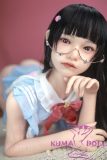 MLW doll Full Silicone Loli Love doll 148cm B-cup Rio head Face Makeup Selectable