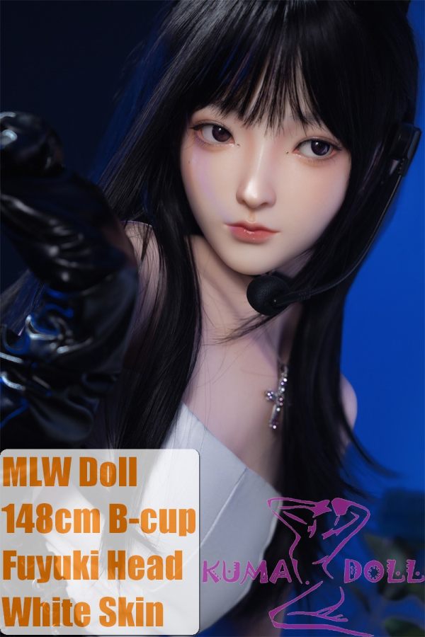 MLW doll Full Silicone Loli Love doll 148cm B-cup Fuyuki head Face Makeup Selectable