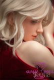 Firefly Diary 164cm G-cup Linglong Head Full Silicone Sex Doll With Body Make-up in Red Qipao