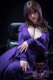 Firefly Diary 164cm G-cup Linglong Head Full Silicone Sex Doll With Body Make-up