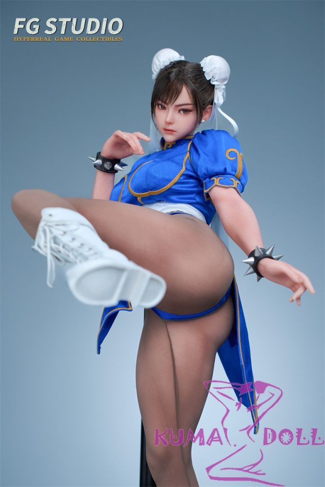 FG Studio 60cm Silicone Chun-Li Doll  The King of Fighters Collectible