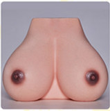 Sigafun Full Silicone Torso T-013 Megan 45cm D-cup Natural Skin Sex Doll with Rainbow Underwear