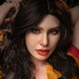 Real Lady Full Silicone Sex Doll 170cm/5ft6 C-cup Dark Tanned Skin R2 head