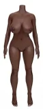 Sigafun Full Silicone Torso SG-T-014 Hannah 55cm E-cup Natural Skin Sex Doll in Denim Bikini