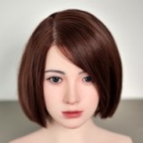 Real Lady Full Silicone Sex Doll 170cm/5ft6 C-cup Dark Tanned Skin R2 head