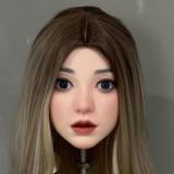 Real Lady Full Silicone Sex Doll 168cm G-cup Natural Skin S46 head