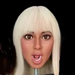 Real Lady Full Silicone Sex Doll 159cm H-cup Silky Cream Skin T1 head