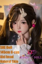 SHEDOLL Lolita type 熙熙（Xixi） head 145cm G-cup love doll body material customizable
