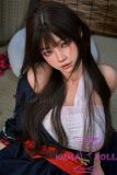 Real Lady Full Silicone Sex Doll 150cm E-cup Silky Cream Skin T4 head