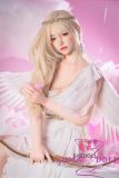 SHEDOLL Lolita type 苏欢夜 (Suhuanye) 168cm E-cup love doll body material customizable in White Greek Style Long Dress – Goddess of Love