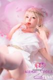 SHEDOLL Lolita type 苏欢夜 (Suhuanye) 168cm E-cup love doll body material customizable in White Greek Style Long Dress – Goddess of Love
