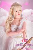 SHEDOLL Lolita type 苏欢夜 (Suhuanye) 168cm E-cup love doll body material customizable in White Greek Style Long Dress – Goddess of Love