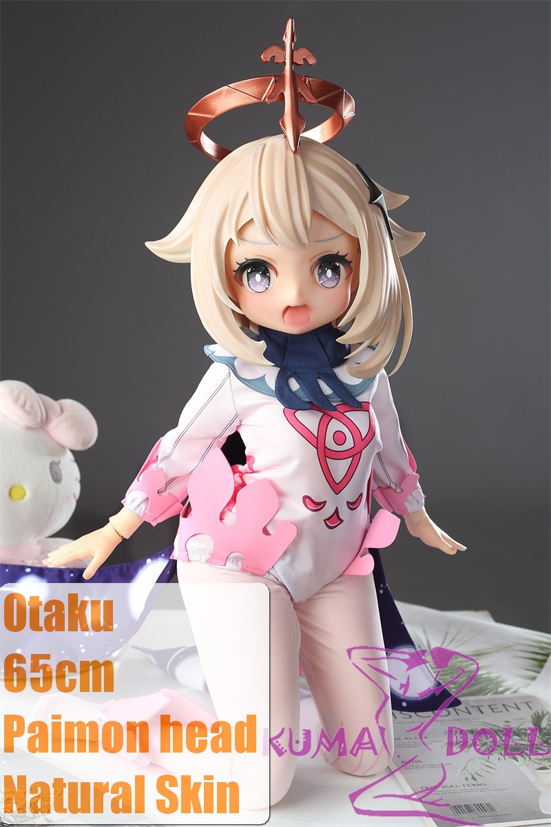 OTAKU Paimon Head 65cm Small Breast PVC Head+ Silicone Body from Genshin Impact